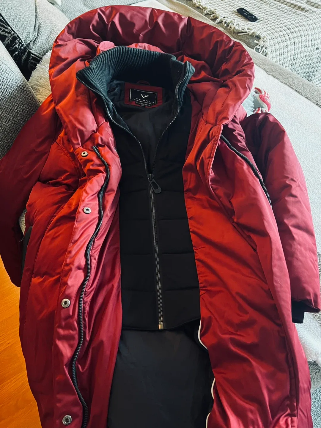 Noize Outerwear Co. Red Winter Coat - L/G image indicator(3)