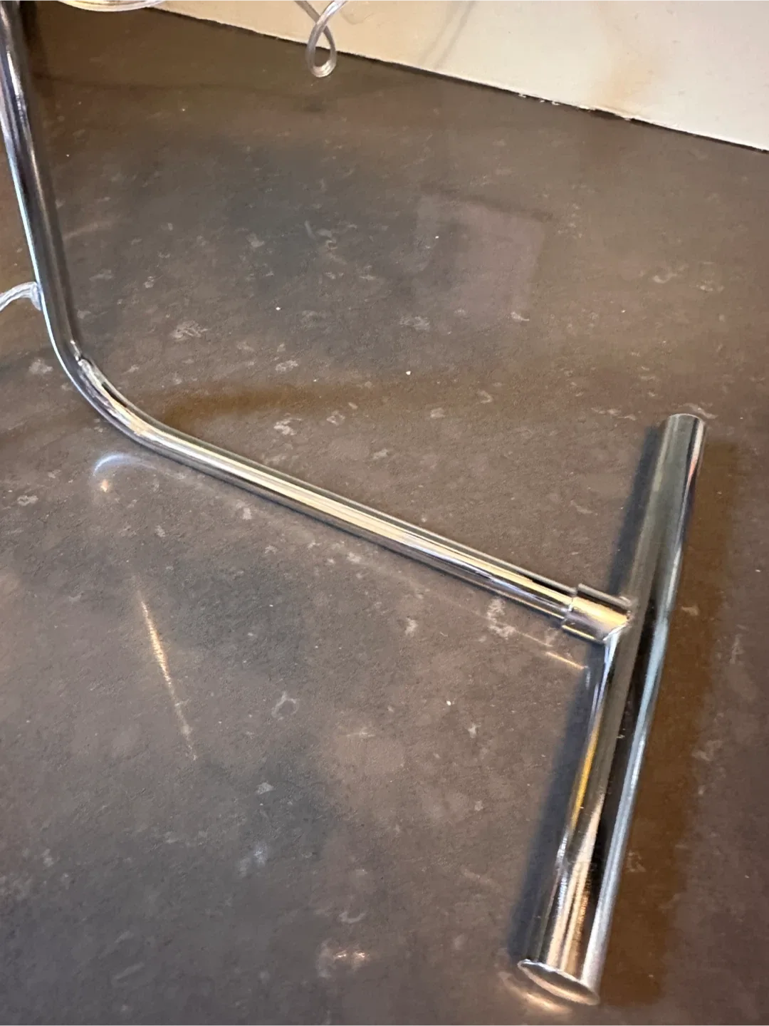 Chrome Desk Lamp with Glass Globe image indicator(6)