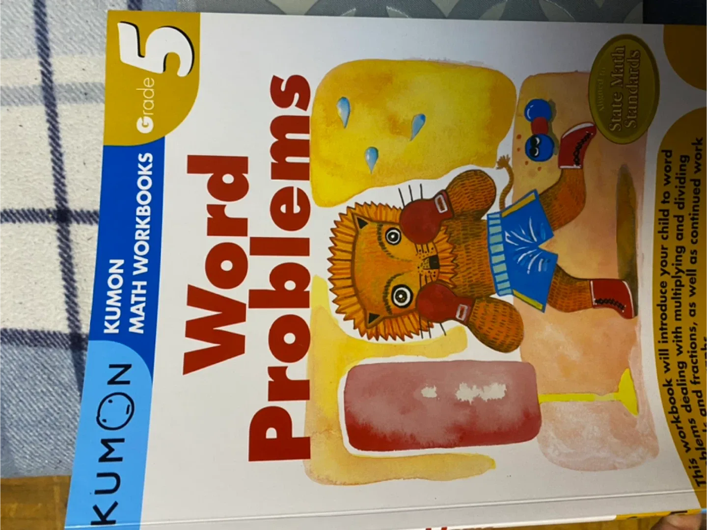 Kumon Grade 5 Word Problems & Faces Drawing Book image indicator(2)