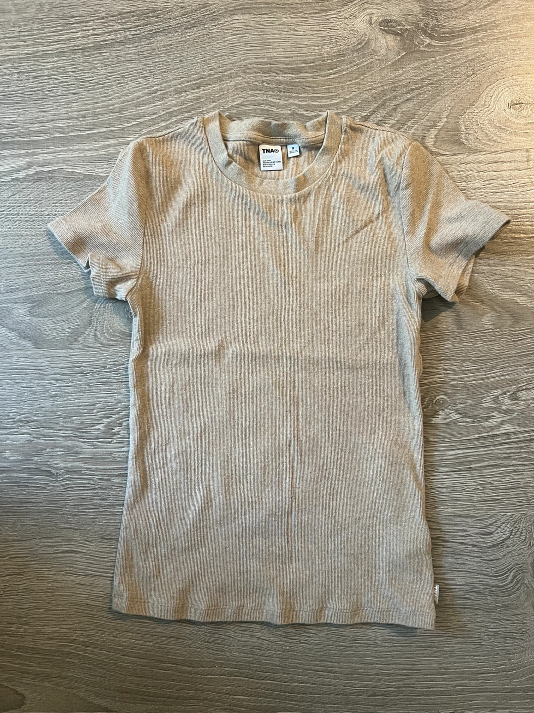 TNA HomeStretch Ribbed T-Shirt - Size S