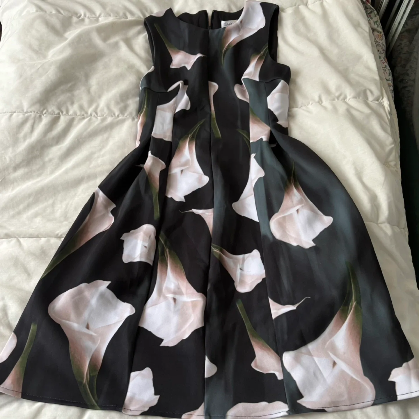 Calvin Klein Floral Print Dress