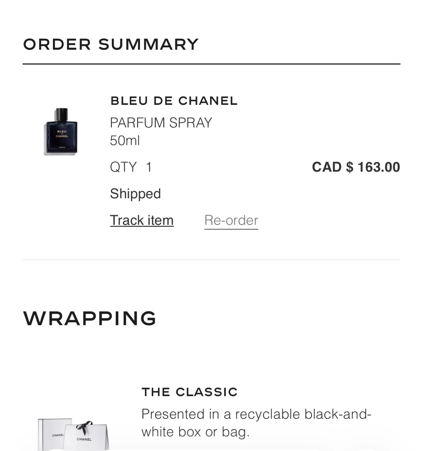Bleu de Chanel Parfum Spray 50ml