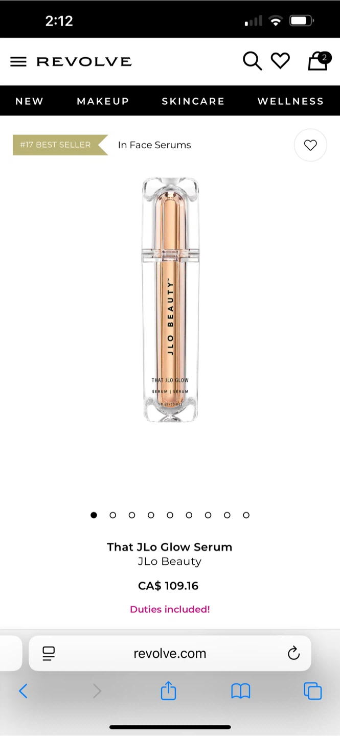 Firm & Brighten Serum By Jennifer Lopez (Retails $110 plus tax)