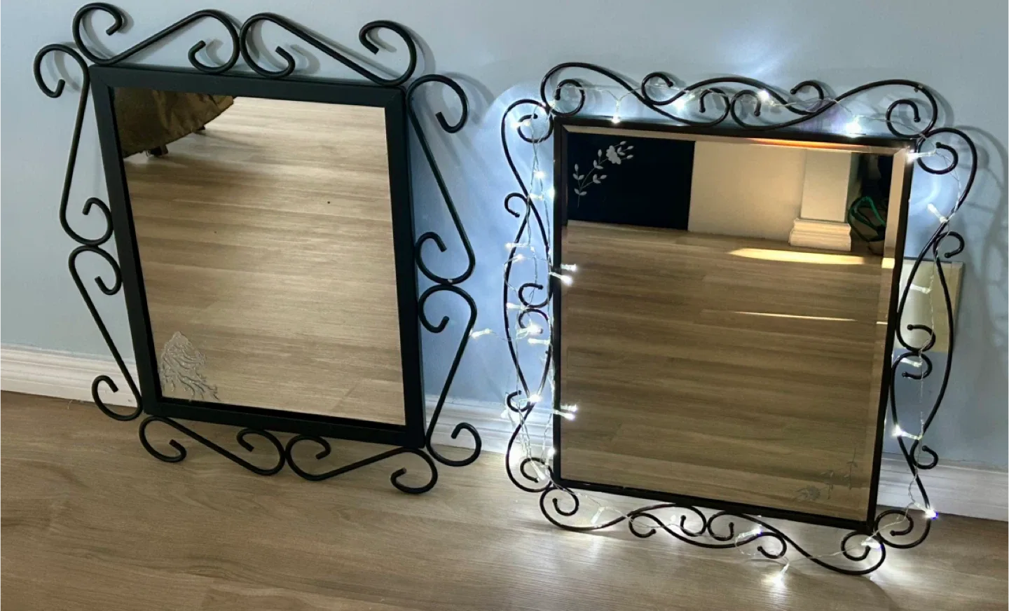 Pair of Decorative Wall Mirrors image indicator(2)