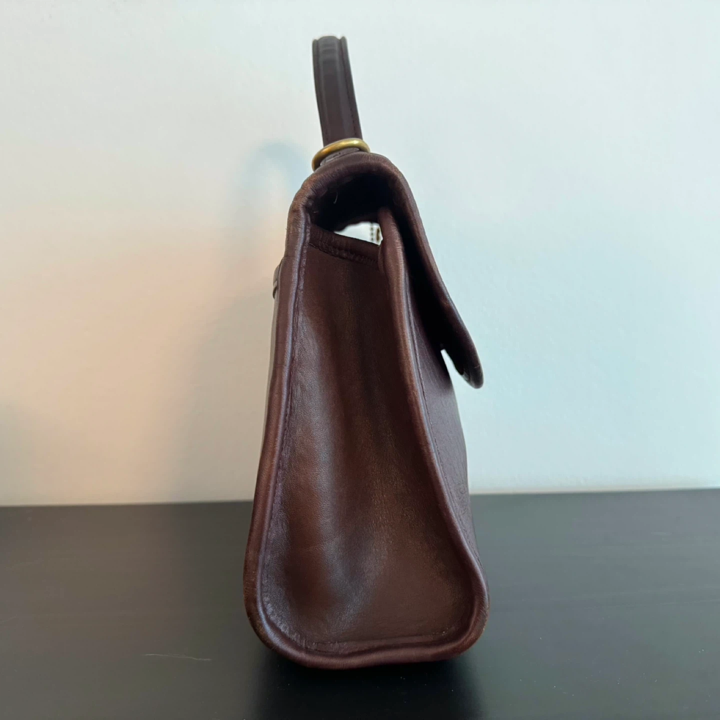 Vintage Coach Regina bag 9983 - Mahogany - photo 5