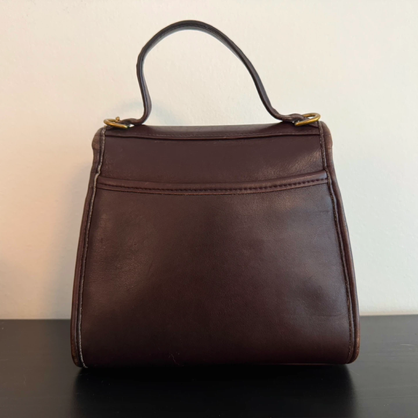 Vintage Coach Regina bag 9983 - Mahogany - photo 4