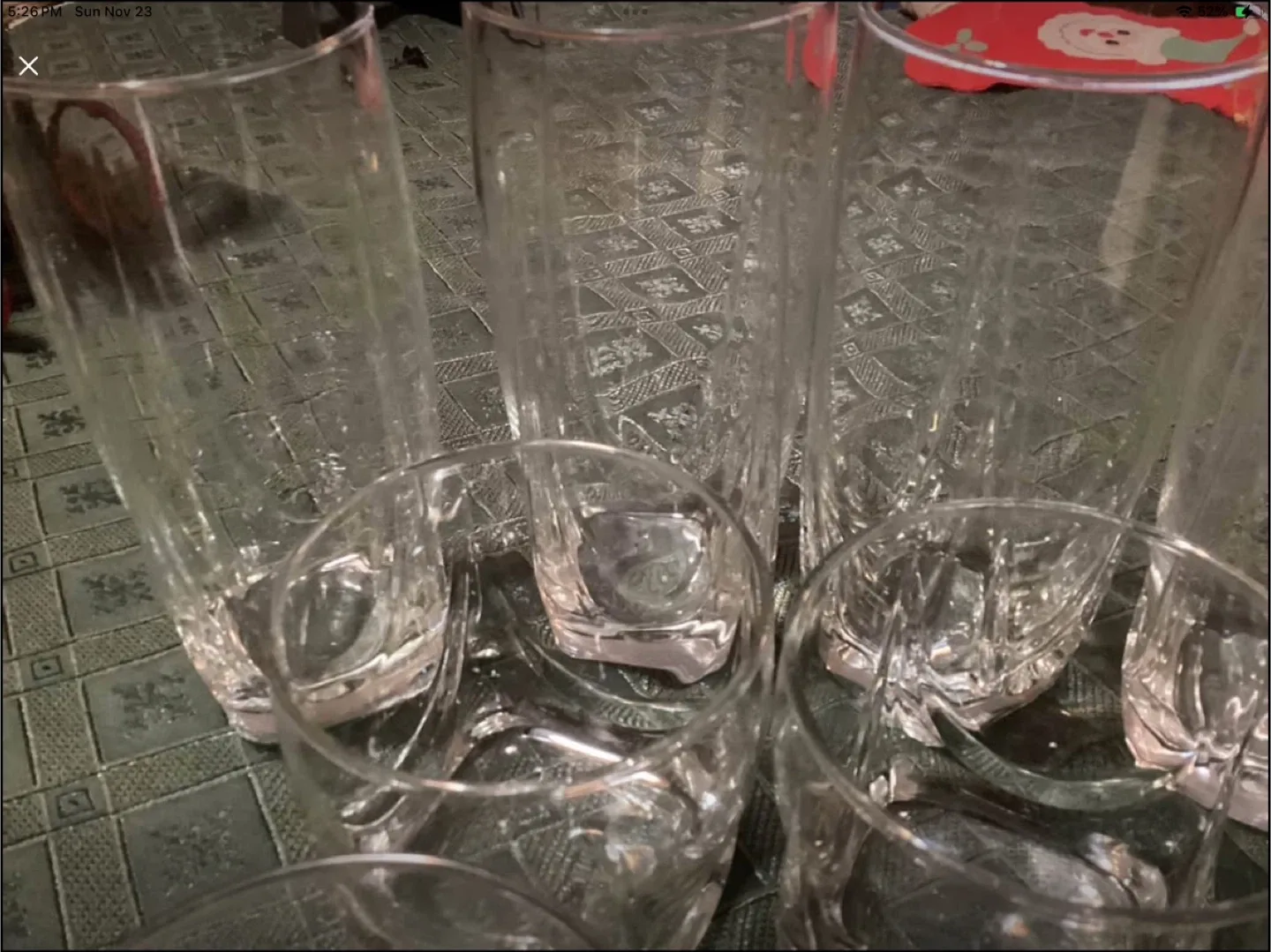 Set of 8 Glass Tumblers image indicator(3)