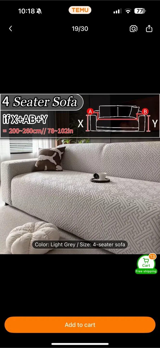 Sofa cover