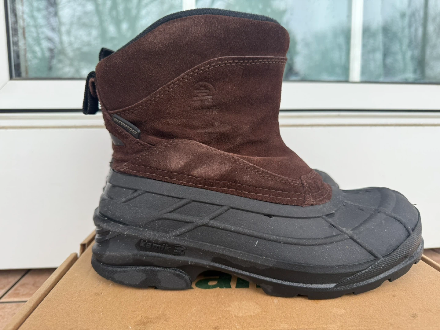 Kamik Champlain 3 Brown Winter Boots - Size 8 - photo 4