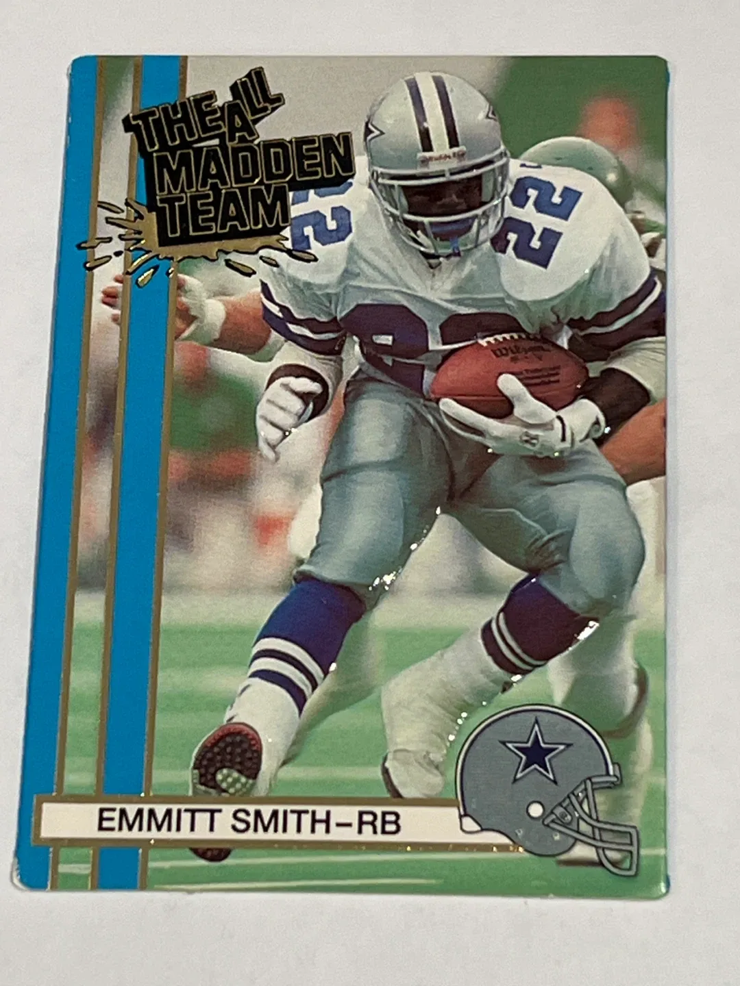 Emmitt Smith 1991 All Madden Team Football Card