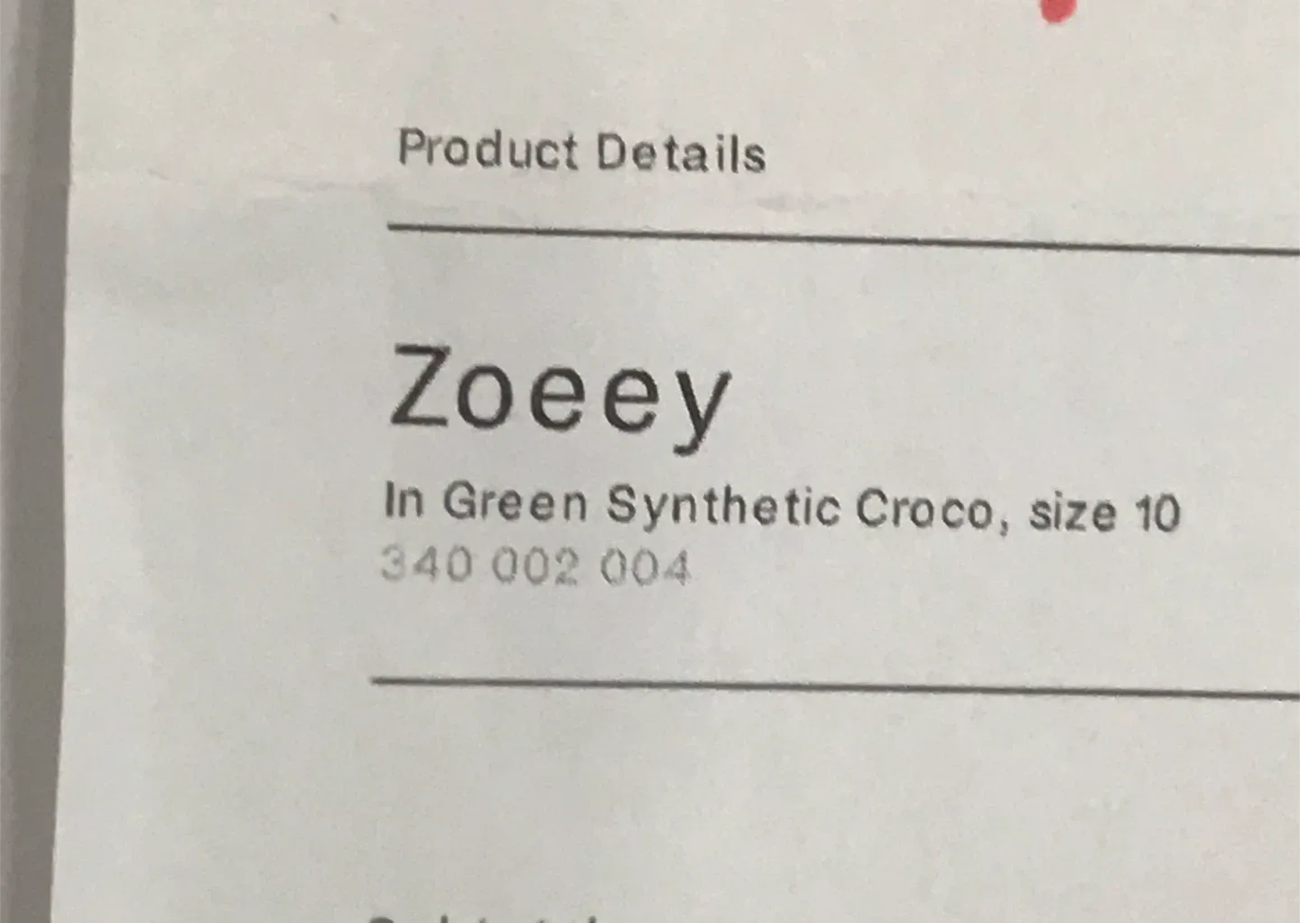 Call It Spring Zoeey Sandals - Size 10, Green Croco image indicator(4)