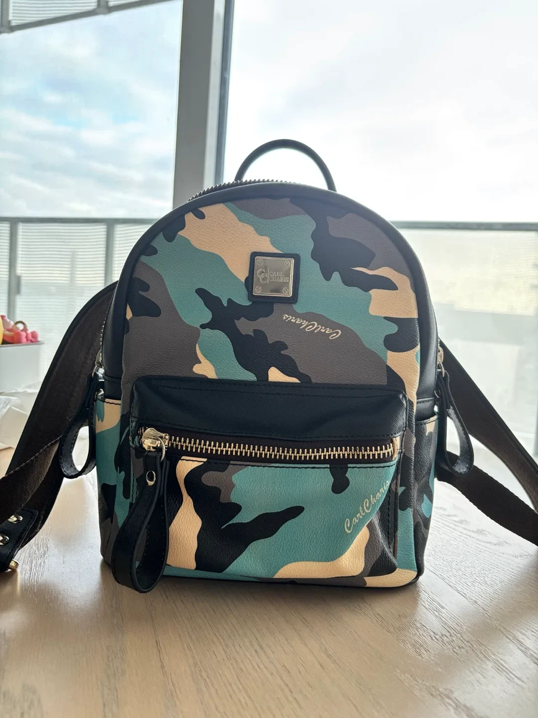 Carl Charis Camo Backpack