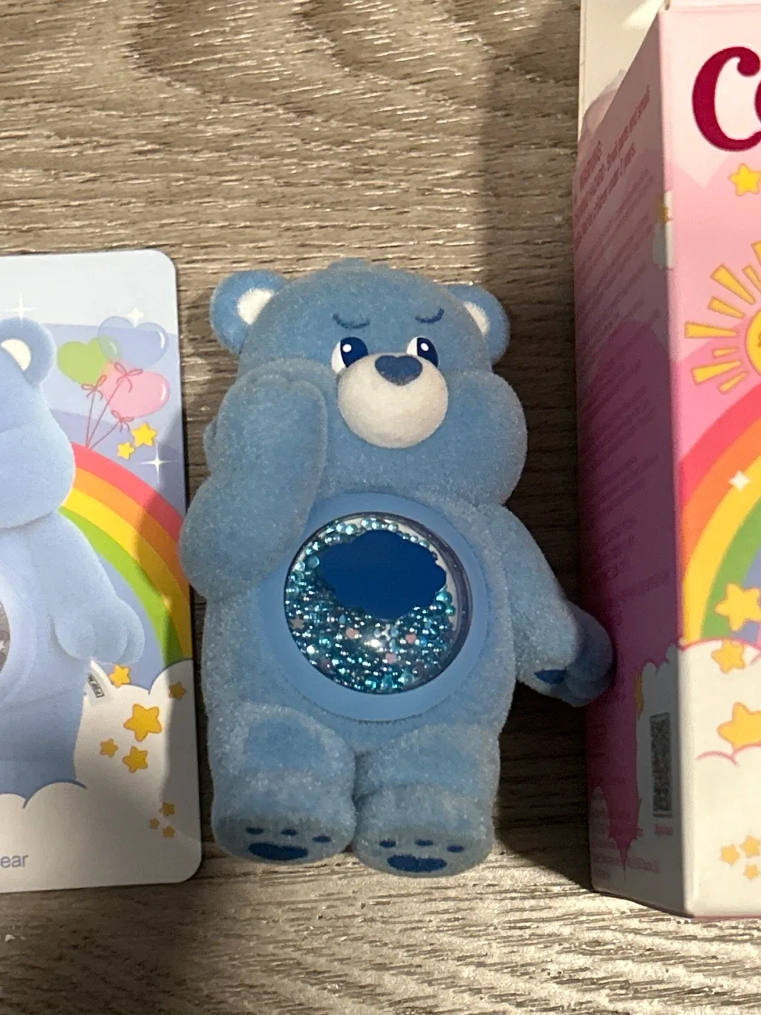 Care Bears Grumpy Bear Colorful Hugs Figurine image indicator(2)