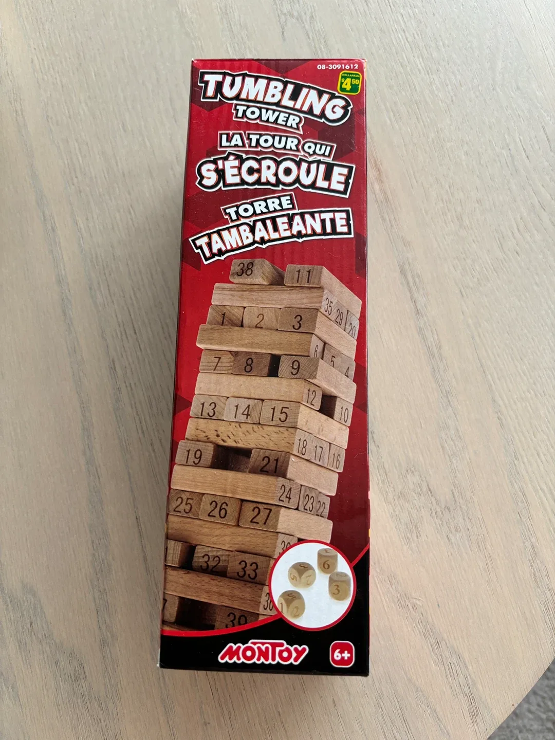 Montoy Tumbling Tower Game