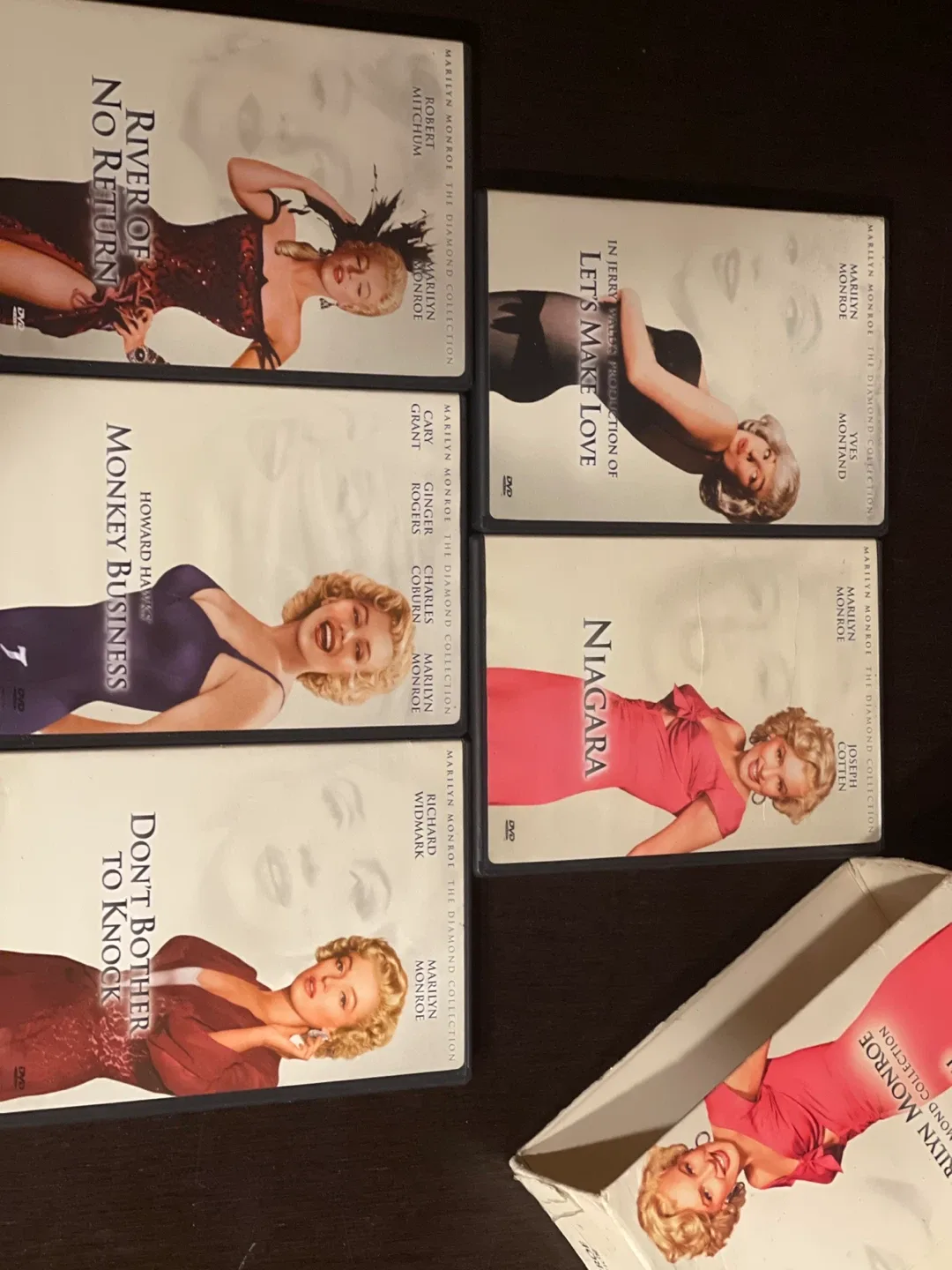 Marilyn Monroe Diamond Collection DVDs