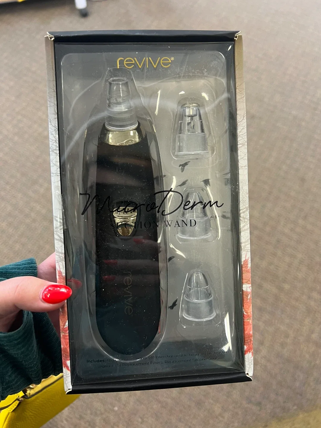 MicroDerm Suction Wand - New in Box!