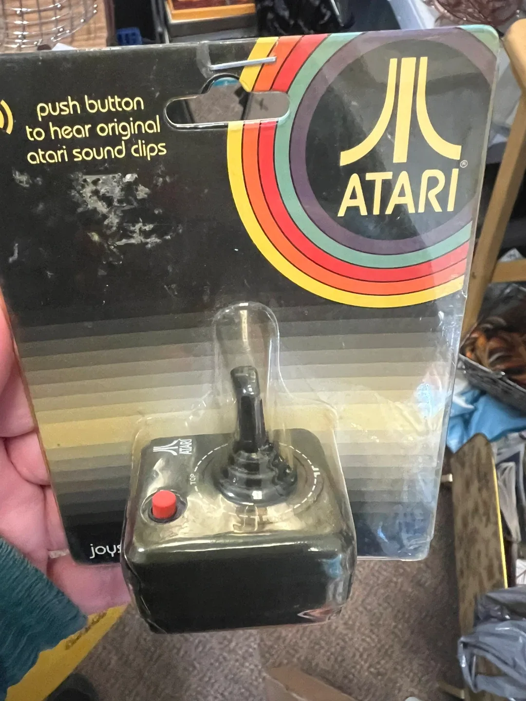 New Atari Joystick Sound Keychain image indicator(3)