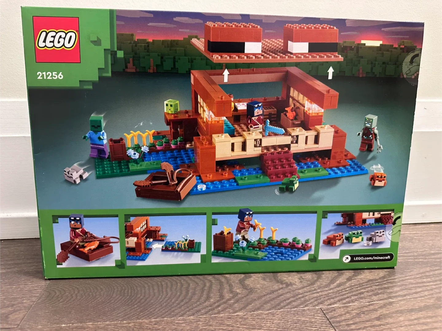 Brand New LEGO Minecraft The Frog House 21256 image indicator(2)