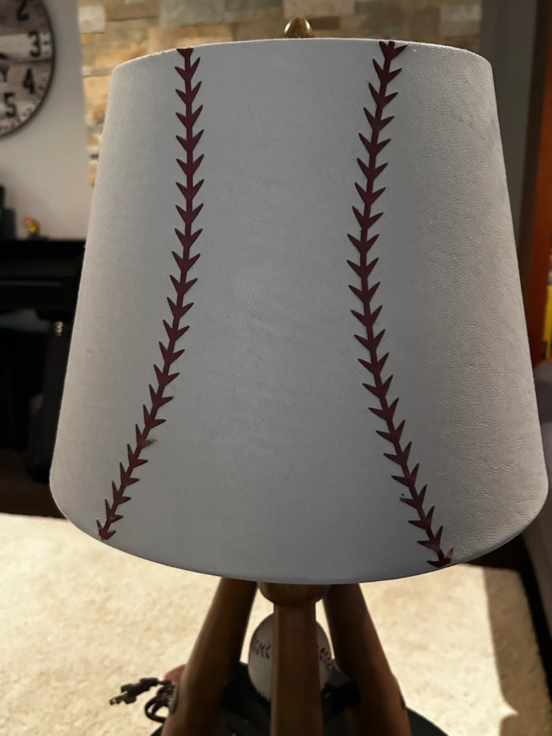 Little League Baseball Lamp - photo 3
