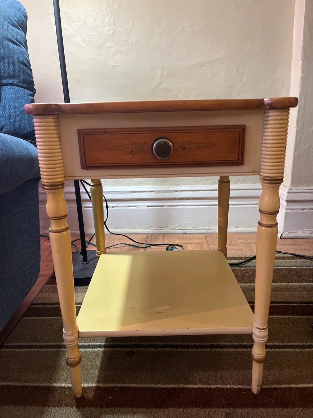Vintage L. Hitchcock End Table - photo 5