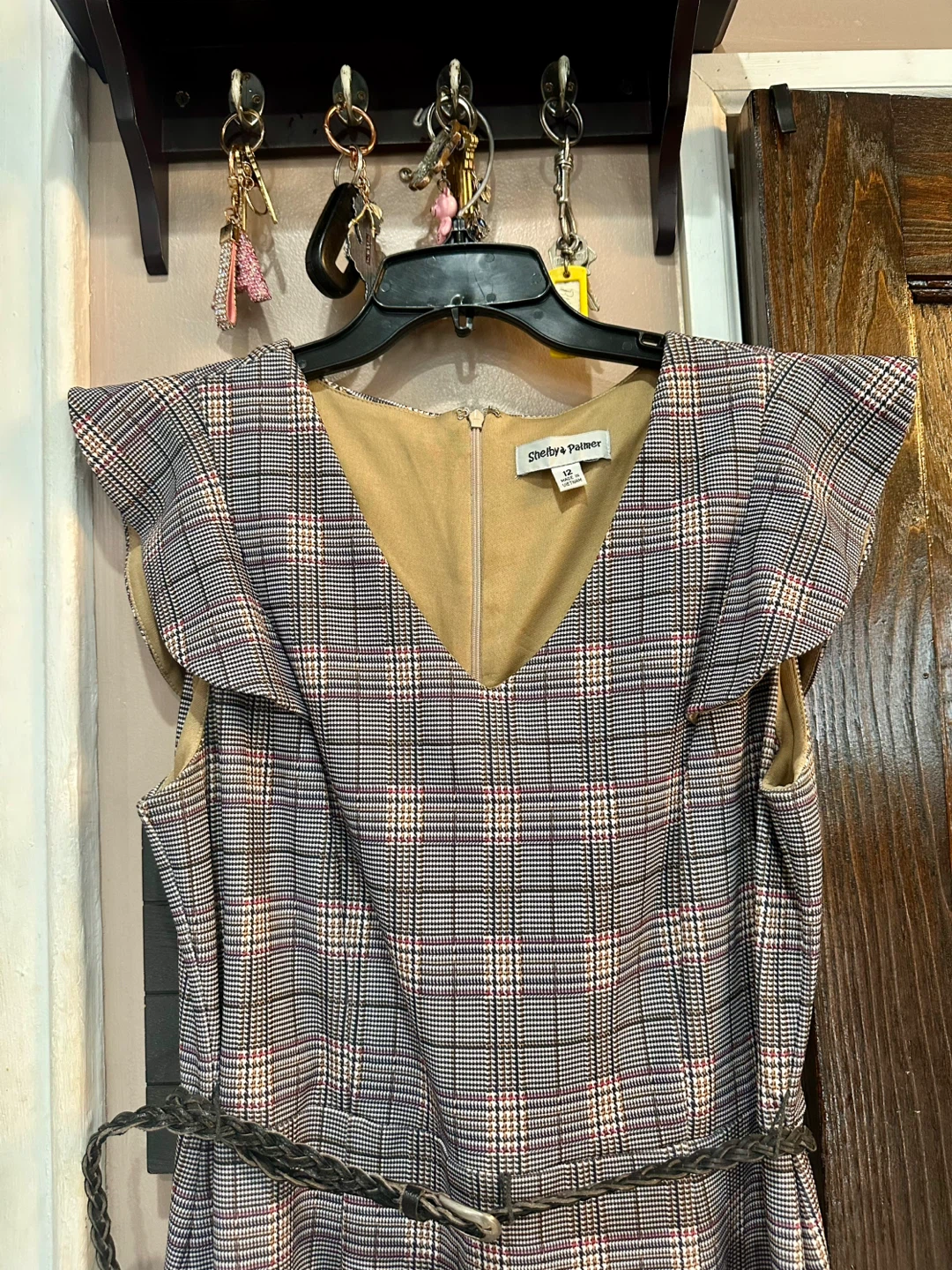 Shelby & Palmer Plaid Dress - Size 12 - photo 2