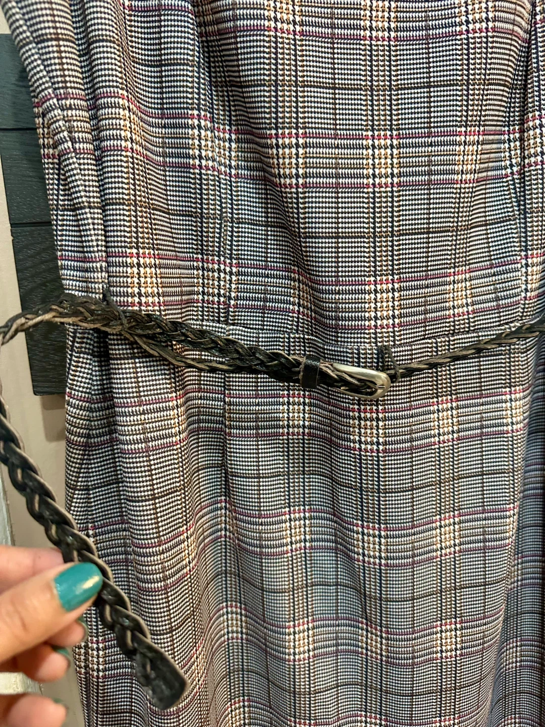 Shelby & Palmer Plaid Dress - Size 12 - photo 4