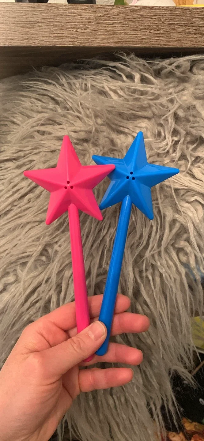 Star Wand Set - Pink & Blue