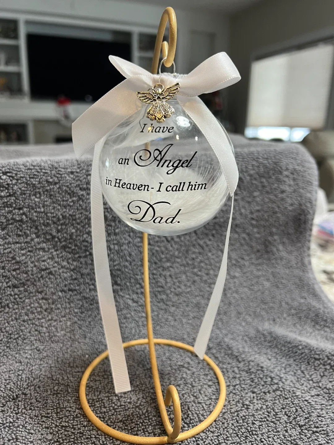 Angel in Heaven Ornament - Dad