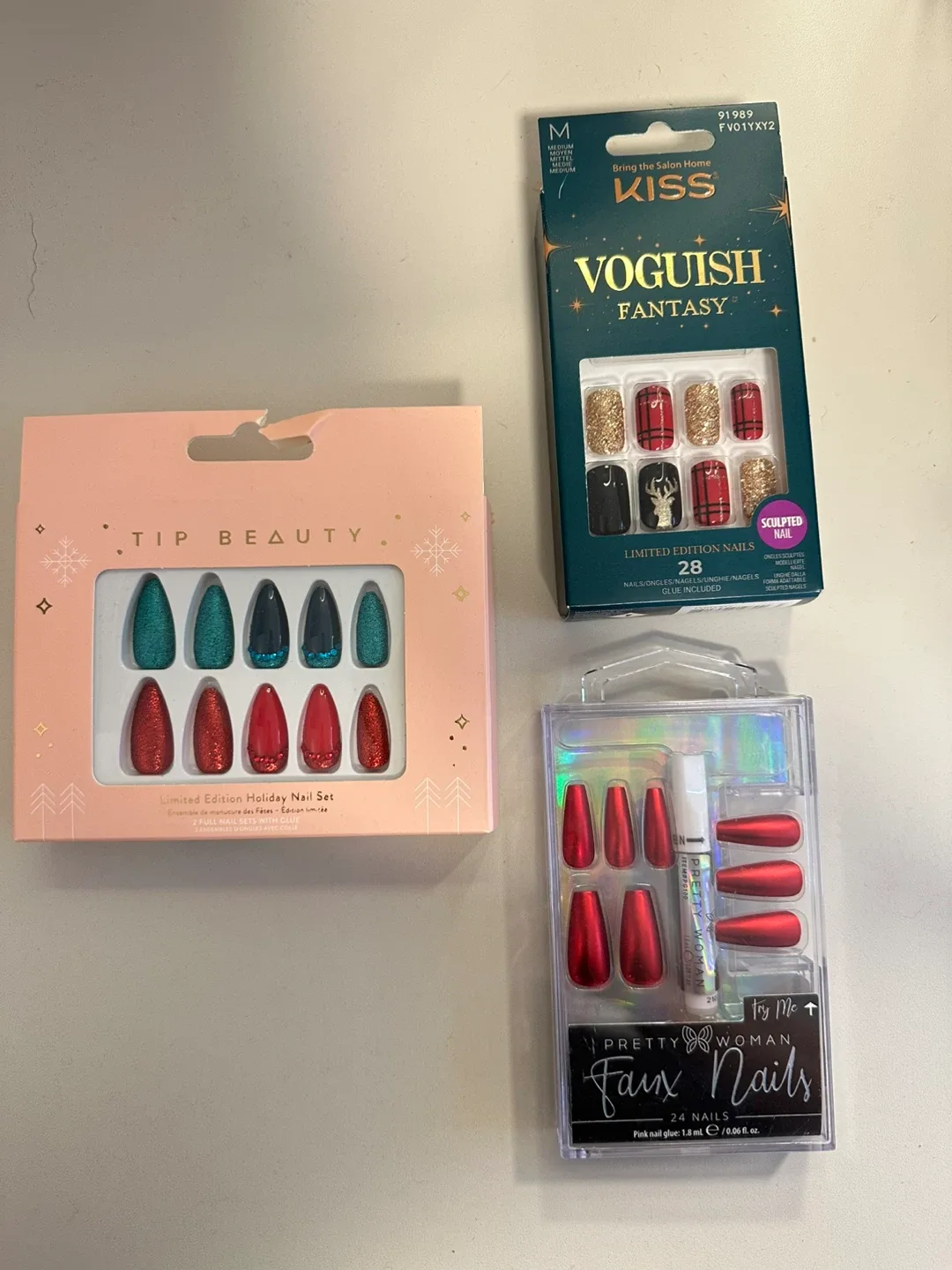 Christmas Press On Nails
