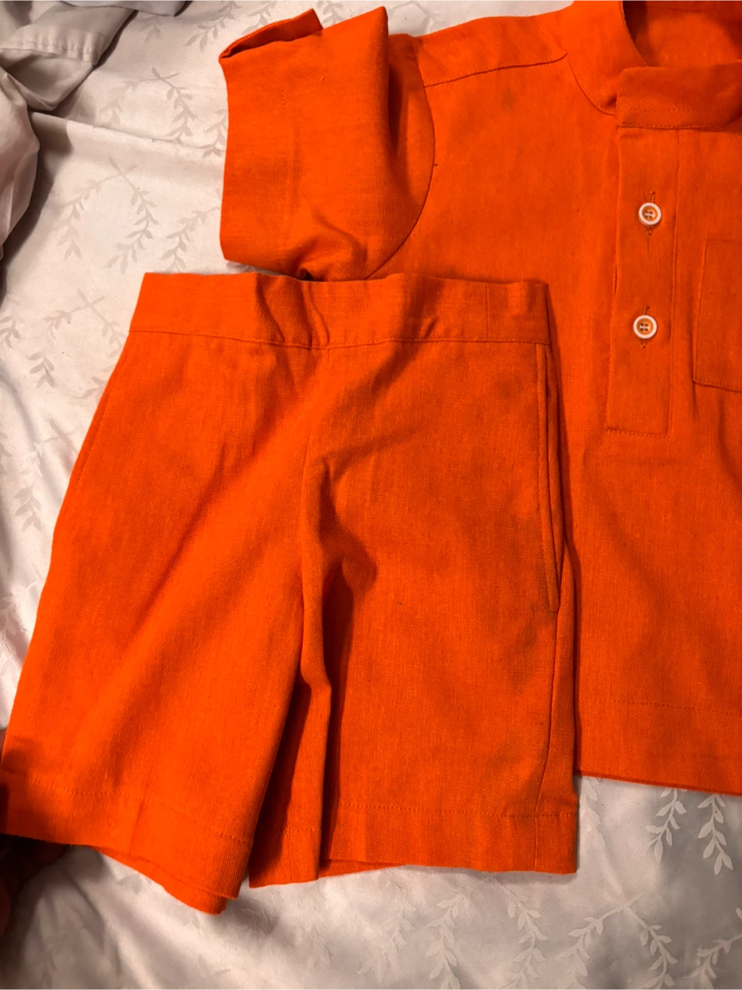 Trendy by Dee Kids' Outfit - Orange & Beige - photo 5