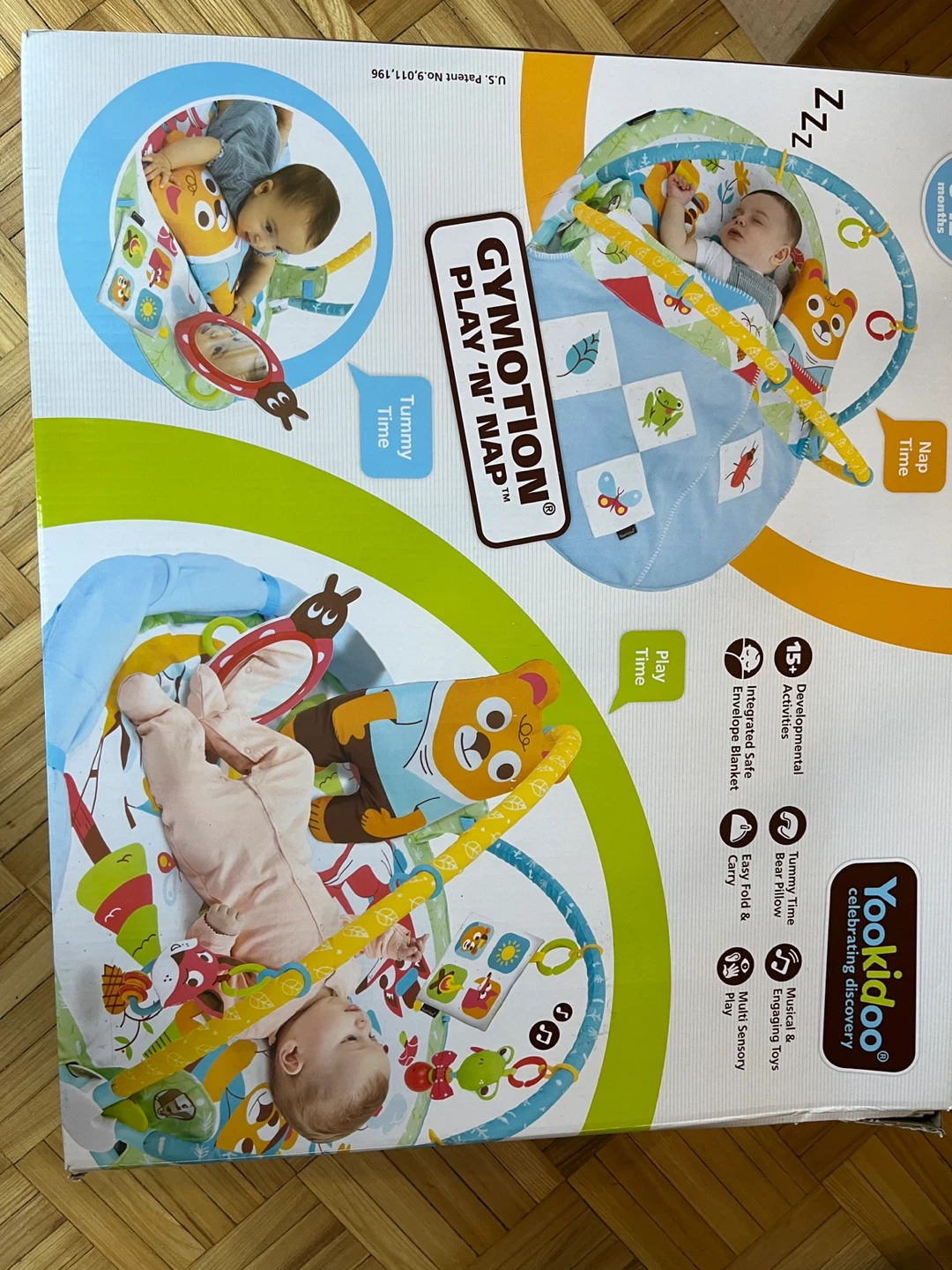 Yookidoo Gymotion Play 'N' Nap Activity Playmat