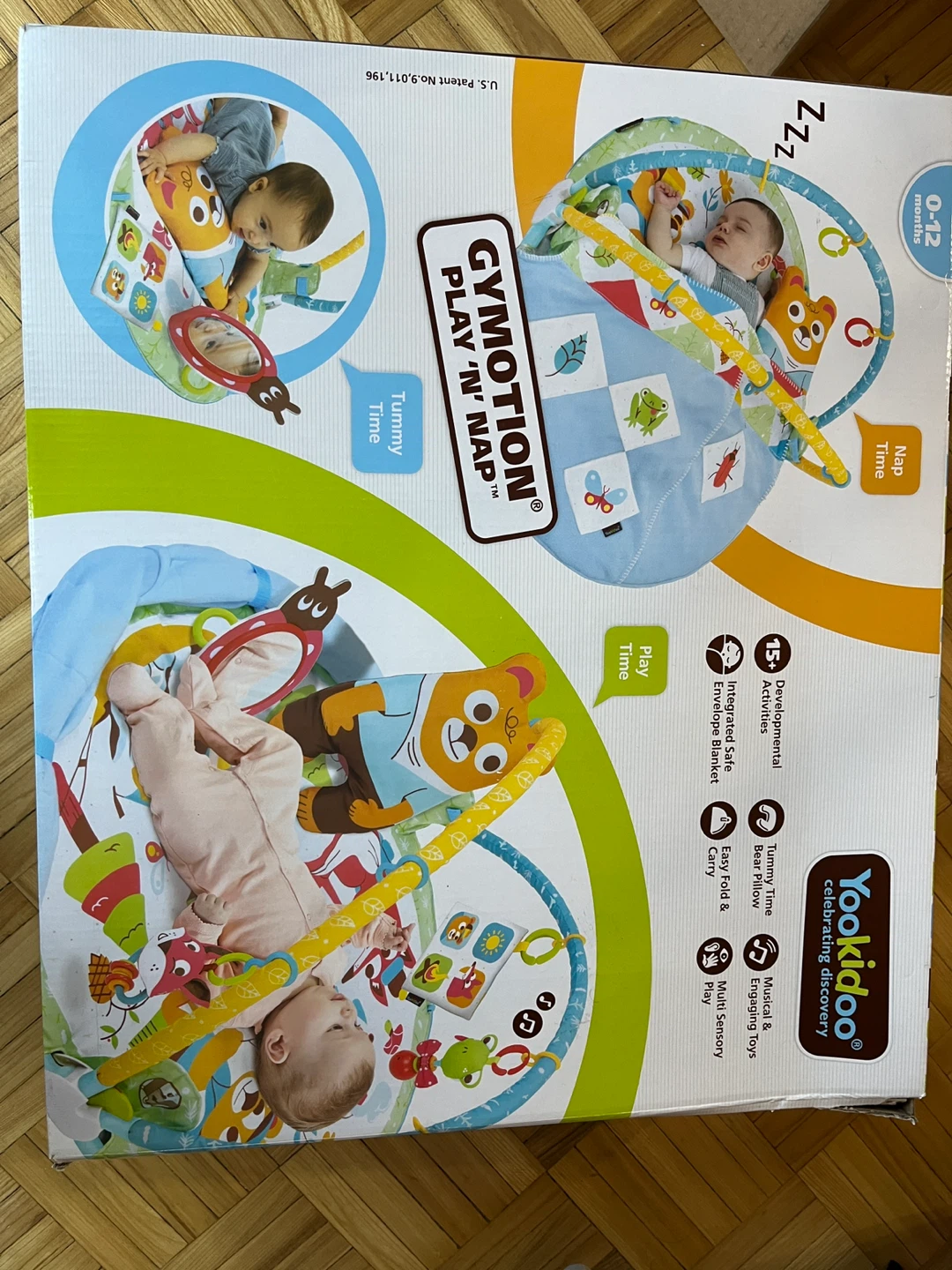 Yookidoo Gymotion Play 'N' Nap Activity Playmat - photo 2