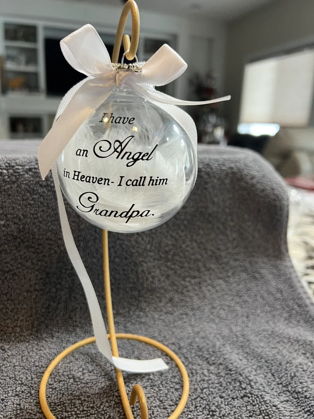 Angel in Heaven Christmas Ornament - Grandpa image indicator(2)