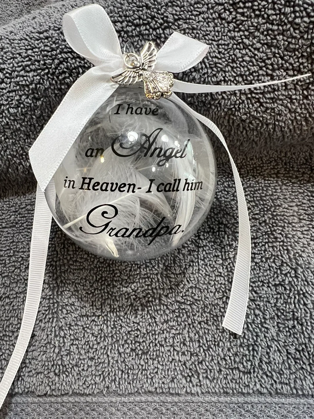Angel in Heaven Christmas Ornament - Grandpa
