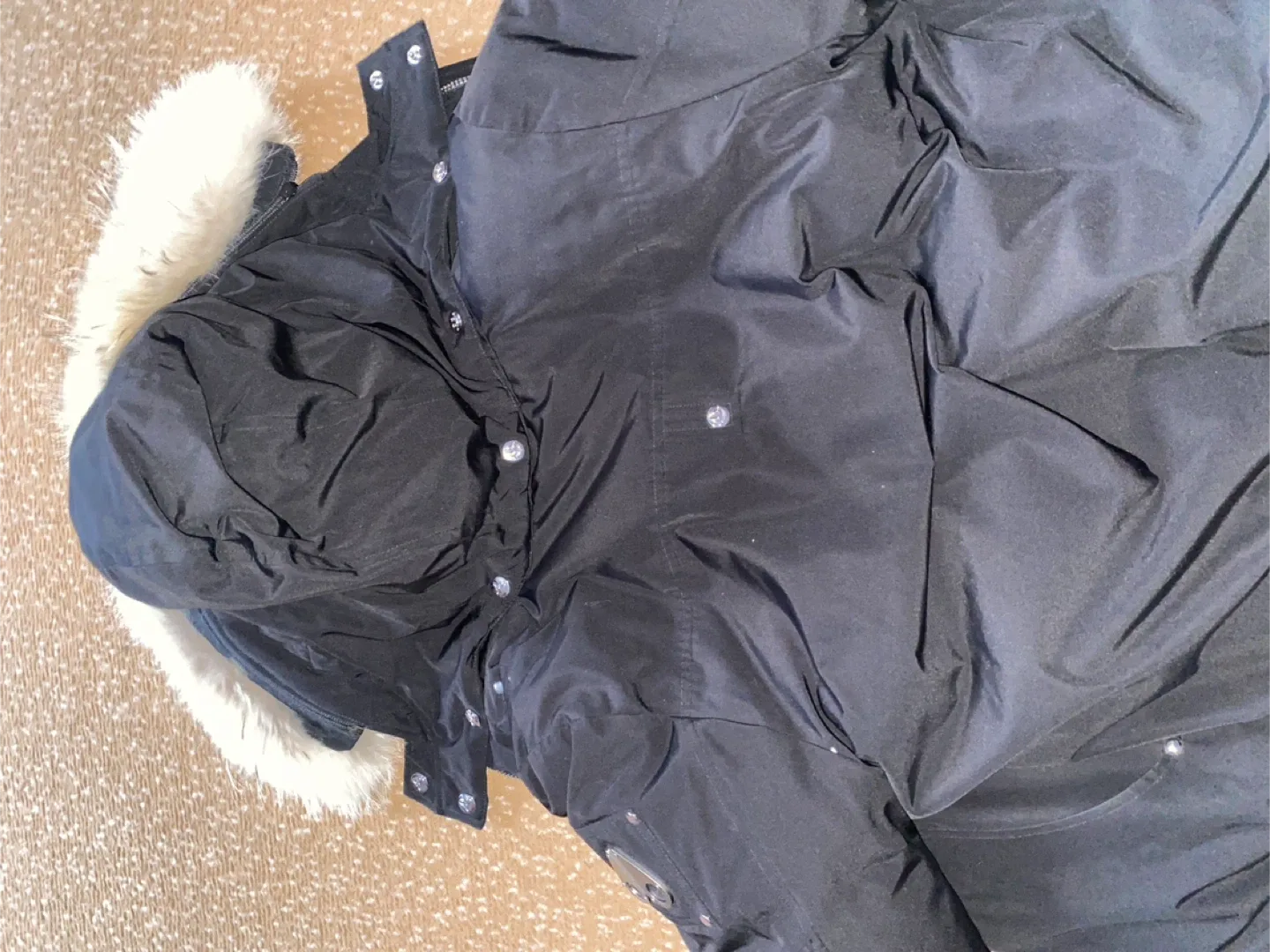 Moose Knuckles Black Down Parka XL/TG image indicator(6)