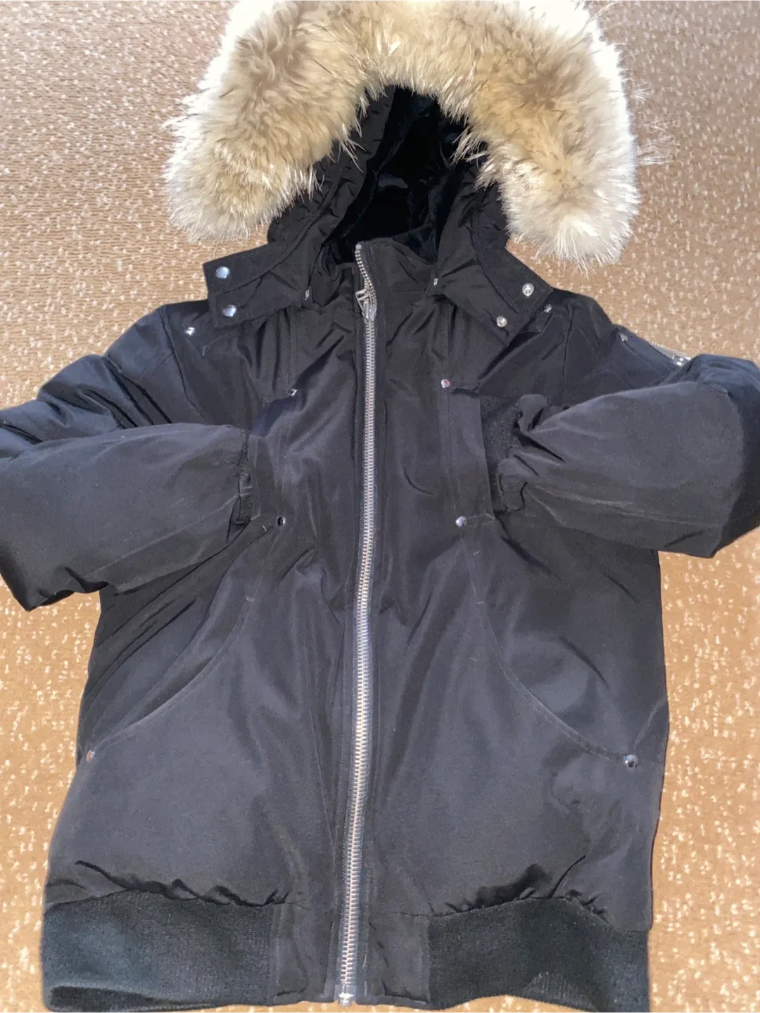 Moose Knuckles Black Down Parka XL/TG image indicator(7)