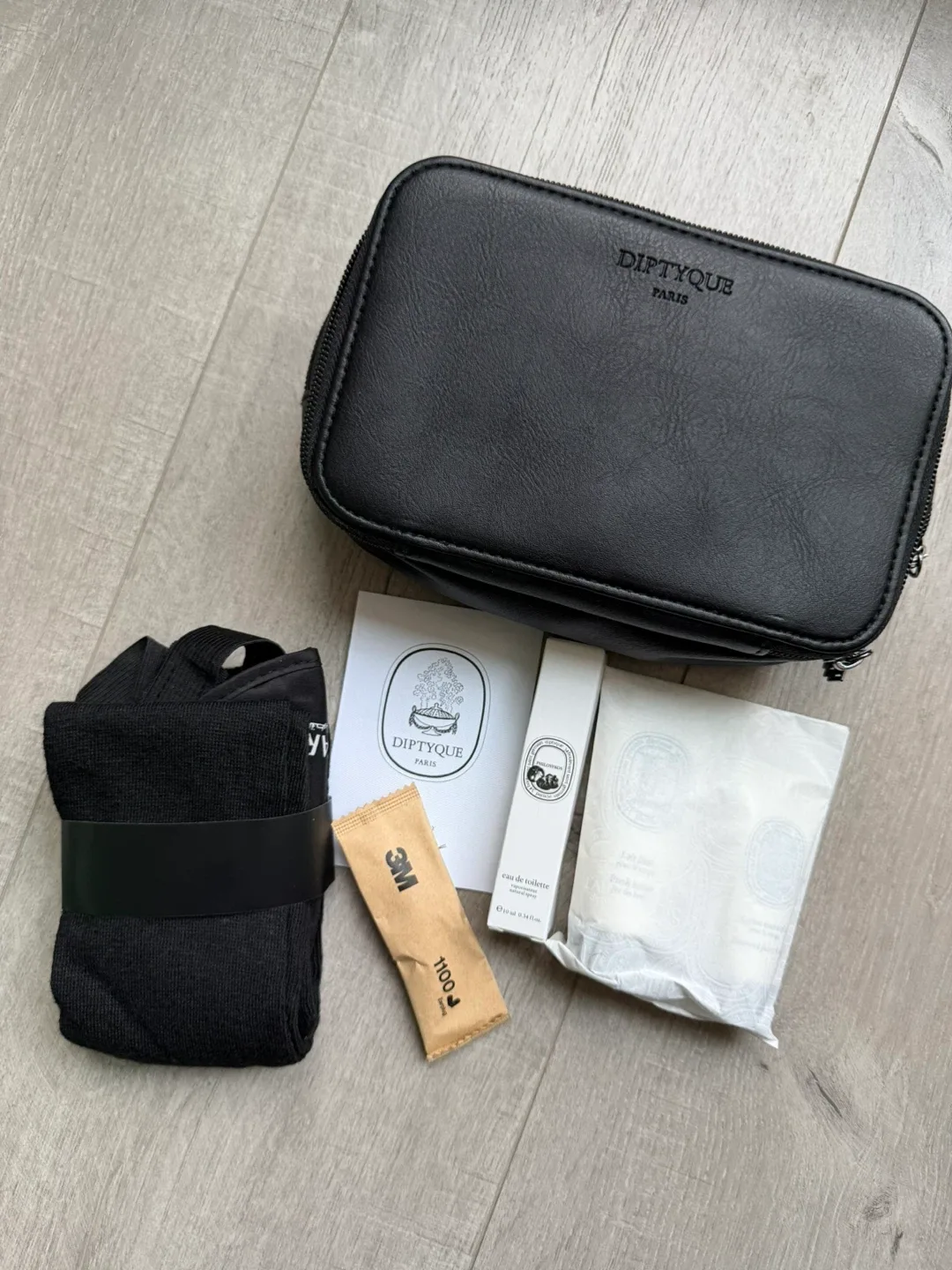 Diptyque for Him Ammenity Kit - Black