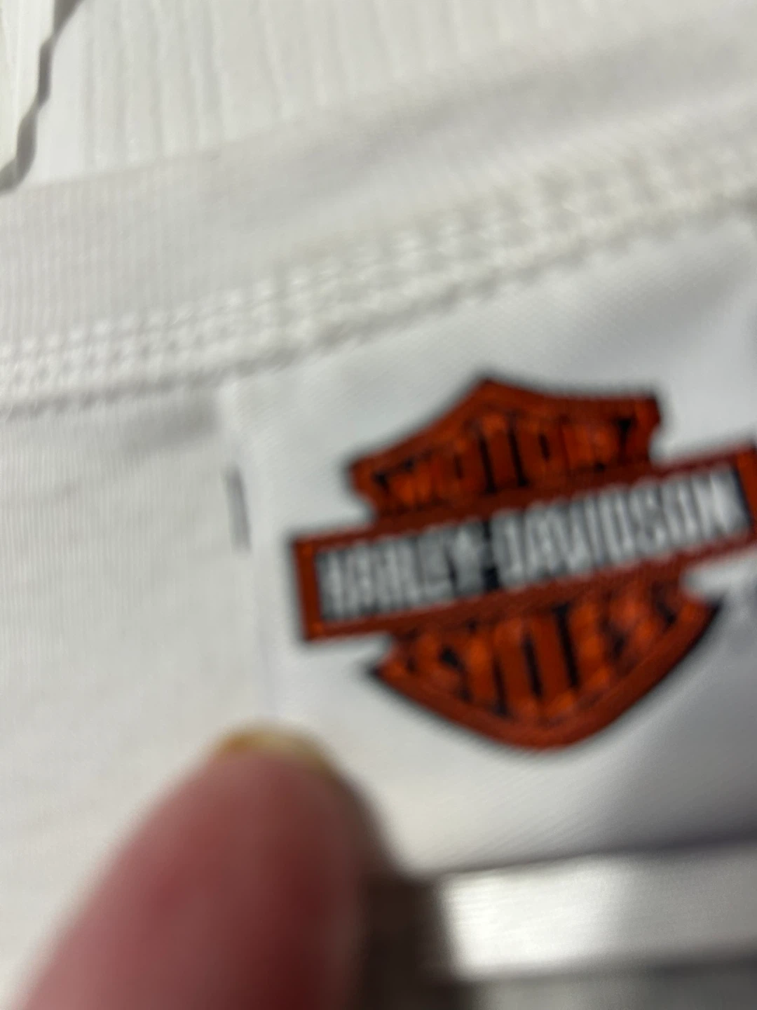 Harley Davidson White T-Shirt - Size S - photo 2