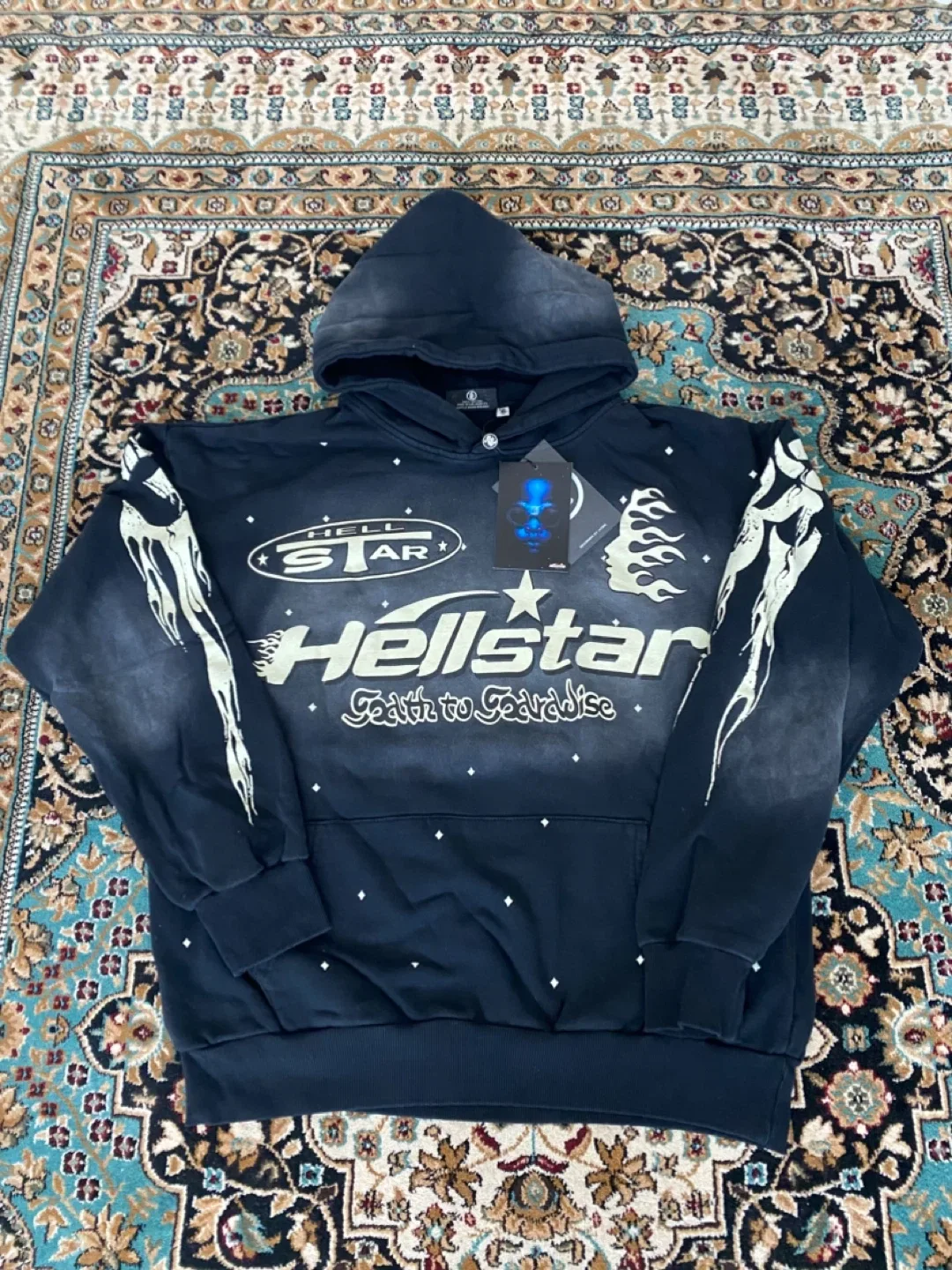 Black Hellstar Hoodie FOR SALE‼️