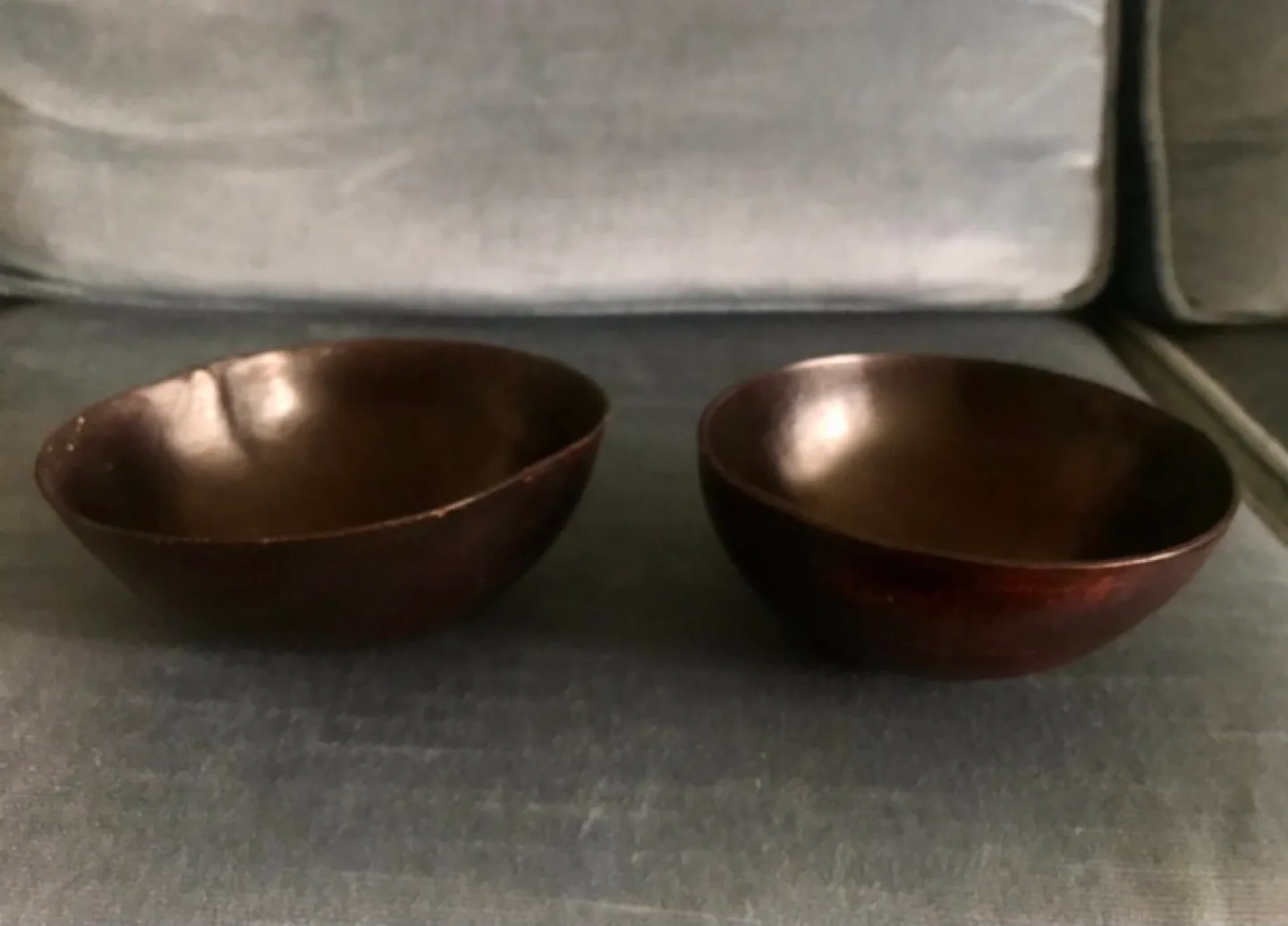 Thailand Coconut Shell Bowls & 2 pairs Chopsticks image indicator(4)