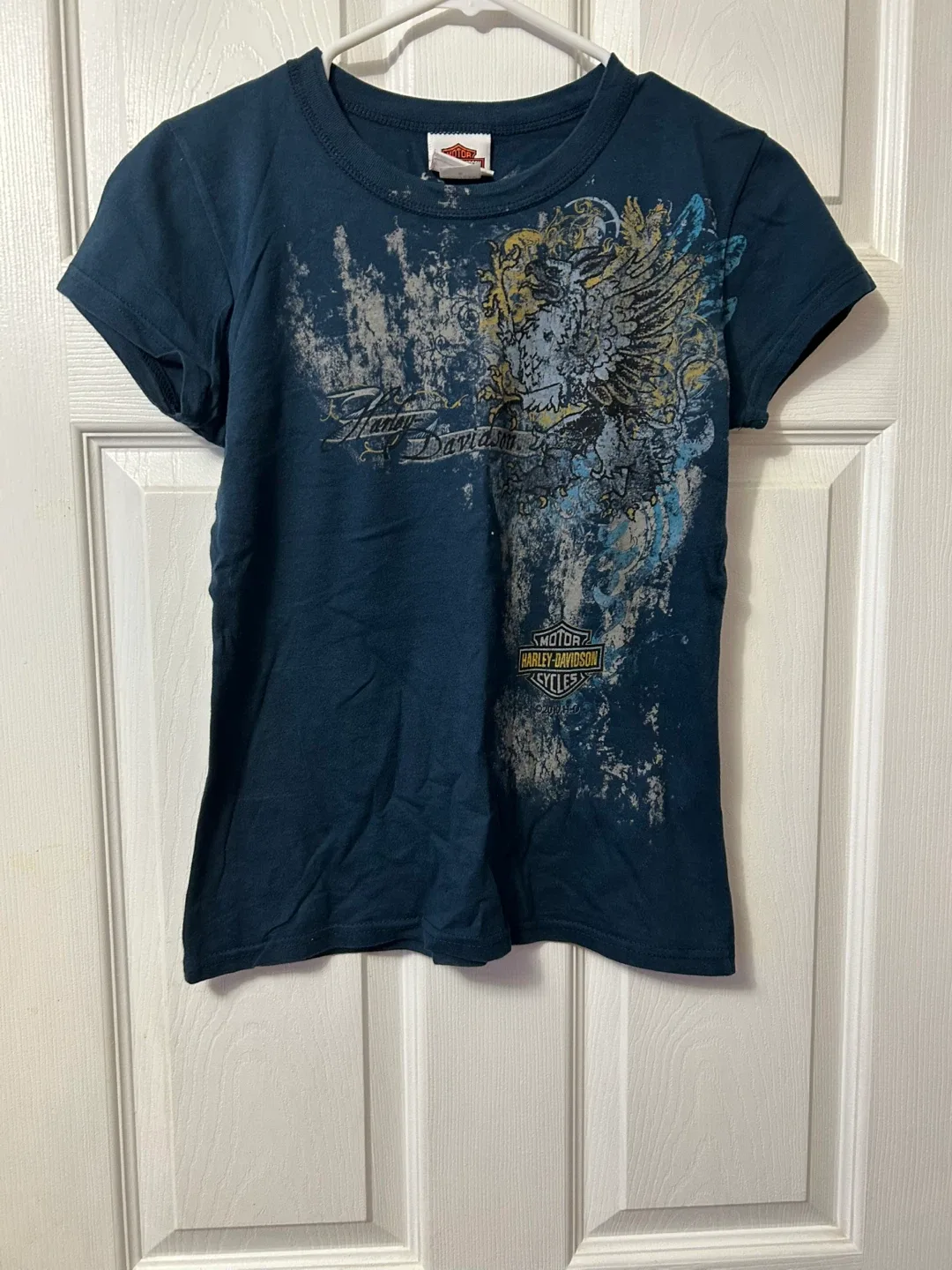 Harley-Davidson Blue Graphic Tee - Size S image indicator(3)