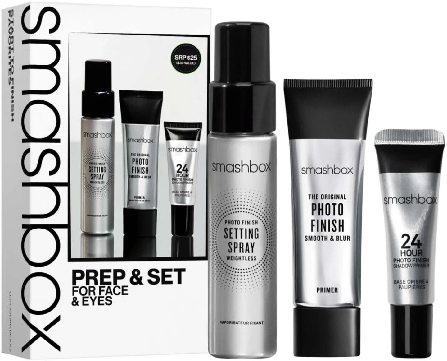 Smashbox Prep & Set Kit for Face & Eyes