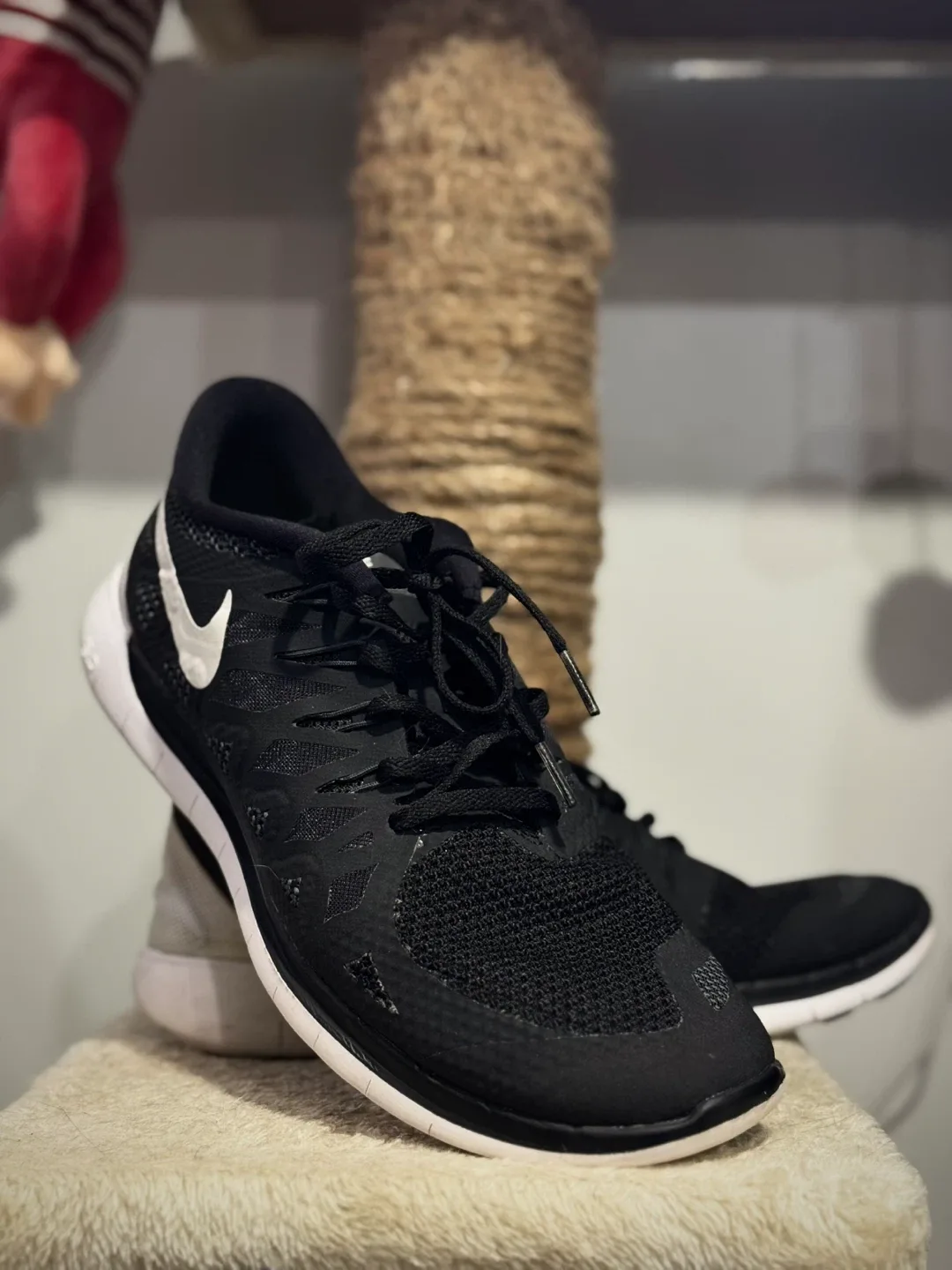 Nike Free 5.0 Running Shoes - Black