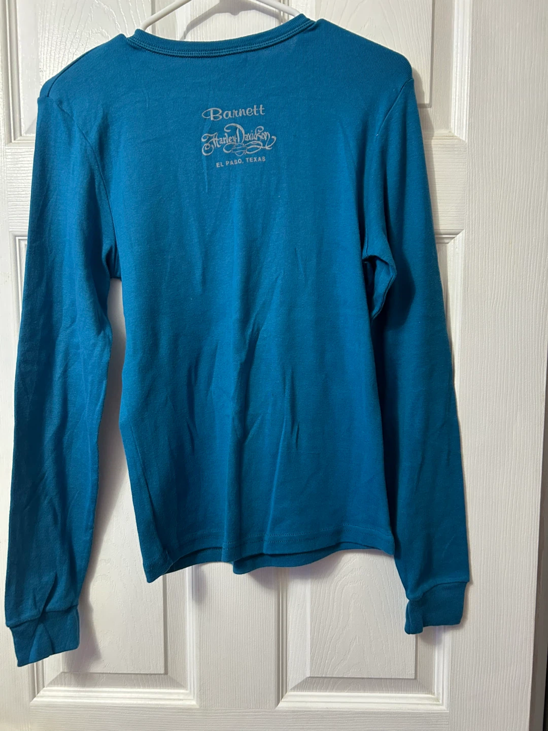 Harley-Davidson Teal Long Sleeve - Size M - photo 3