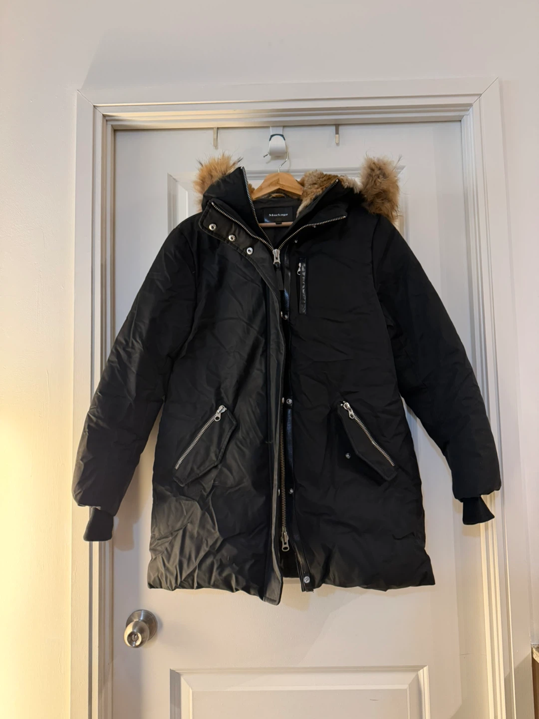 Mackage Black down parka