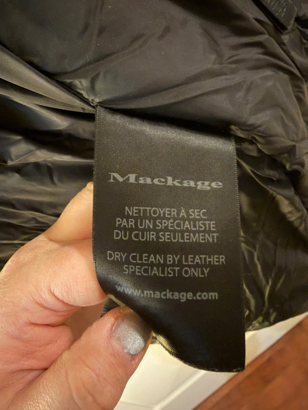 Mackage Black down parka - photo 4