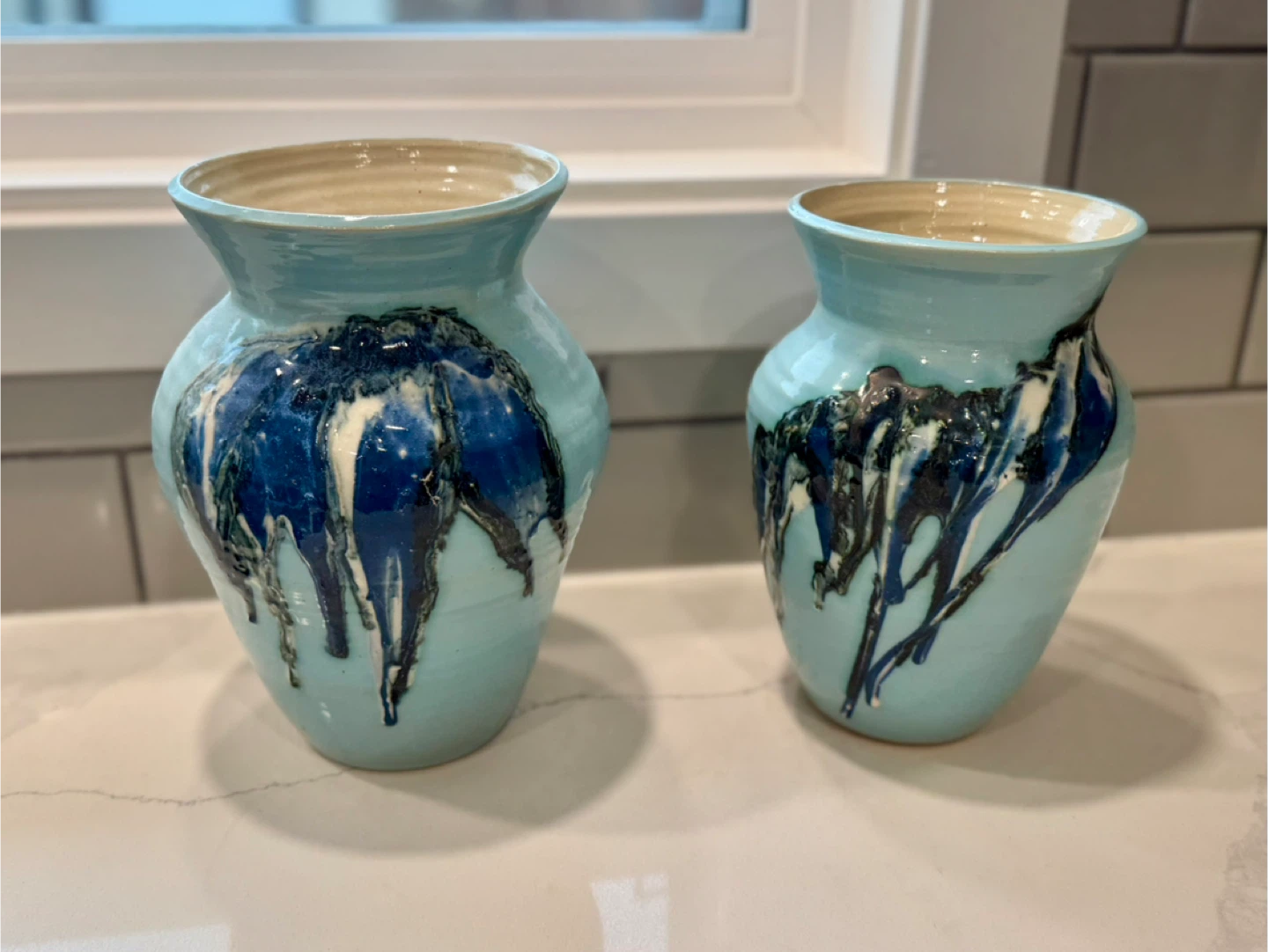 Two Decorative Ceramic Vases