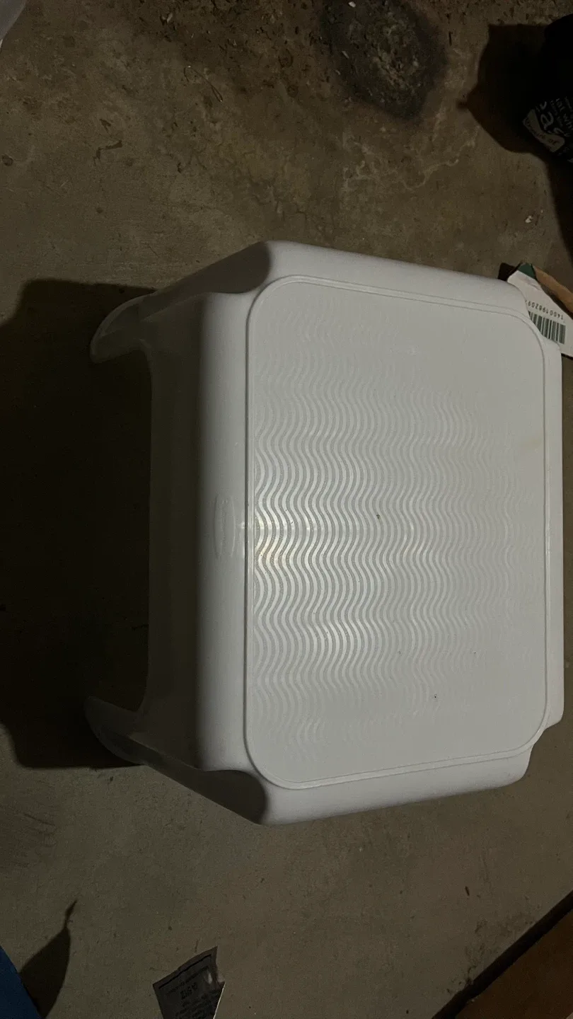 White Step Stool