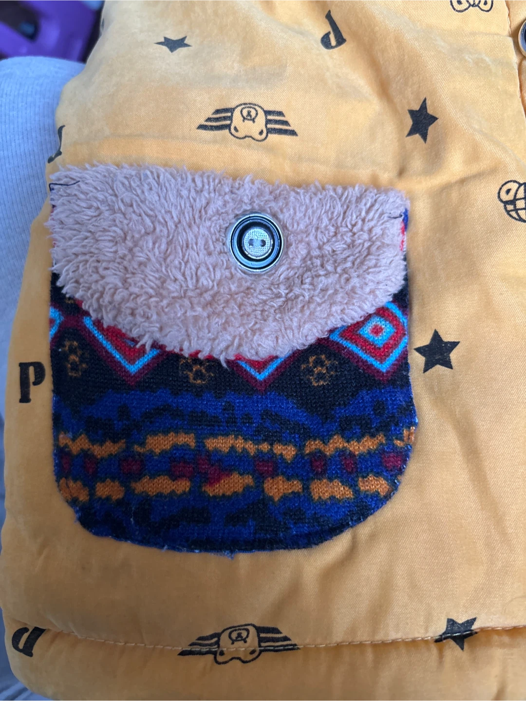 Kids Yellow Padded Winter Jacket - photo 3