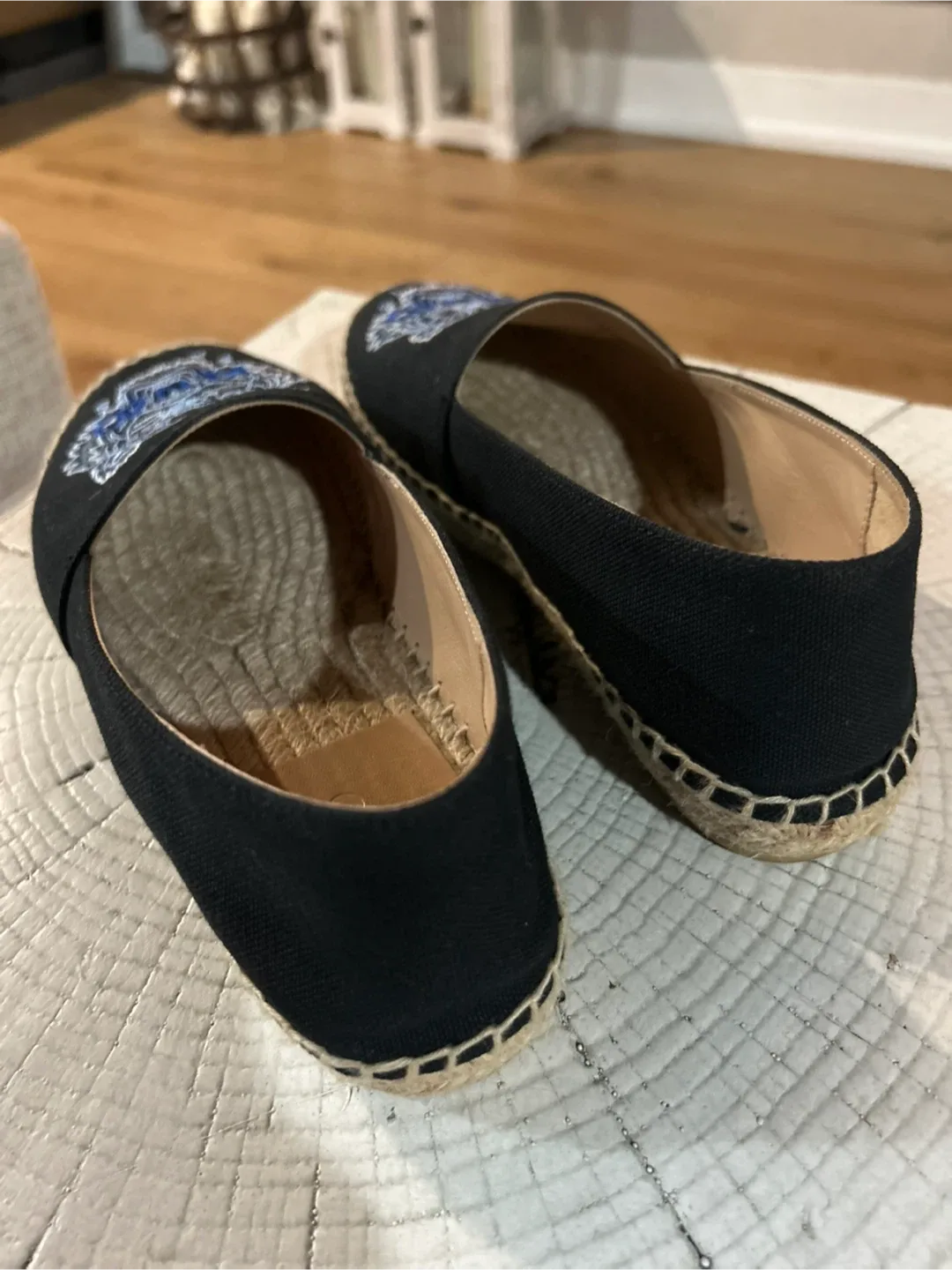 KENZO Black/Dark Blue Classic Tiger EspadrillesSize: 37 image indicator(5)